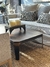 Mesa baja hierro y madera - comprar online