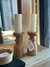 Candelabros x2 con velas