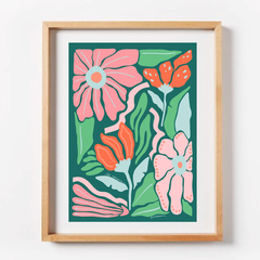 Botánica III (versión rosa y verdes)