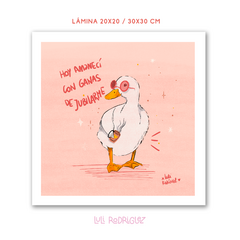 Patito Jubilación (láminas)
