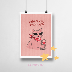 Sobrepienso, luego existo (lámina)