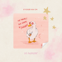 Sticker "Patito Jubilación"