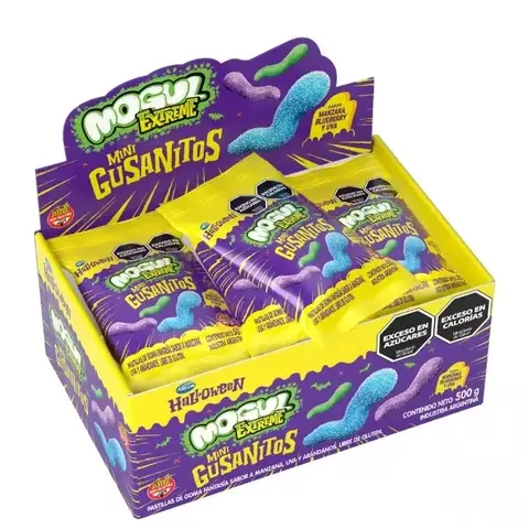 HALLOWEEN MOGUL MINI GUSANITOS 50g - comprar online