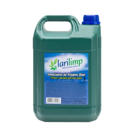 Amaciante de Roupas Blue Larilimp 5 Litros