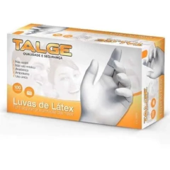 Luva Látex c/ Pó G Talge 100 Unidades - comprar online
