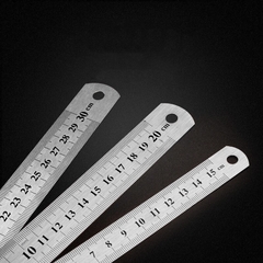 Regla Metálica 20, 30, 40, 50, 60 cm