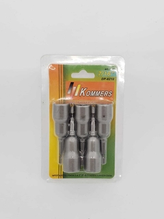 Bocallave magnetica 7/16 5 pc