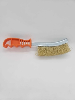 Cepillo acero curvo mango plástico - comprar online