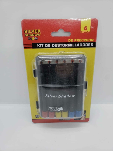 Destornillador kit precision 6 pc