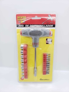 Llave T x 21 con puntas y tubos silver - comprar online