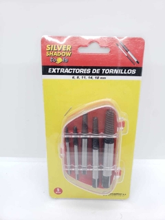 Extractor de tornillos 5pc