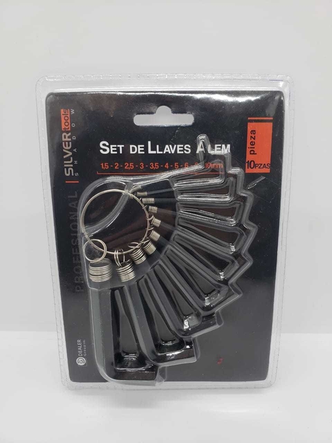 Llave Allen 10pc llavero