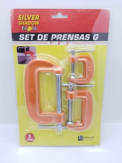 Prensa set 3 pc 1"-2"-3"