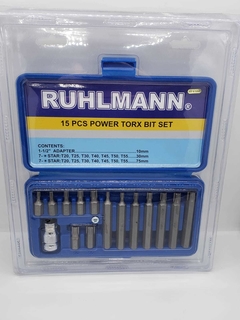 puntas torx 15 pc