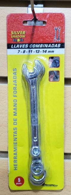 Llave combinada 5pc 6-17mm - comprar online
