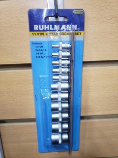 torx hembra x 11 1/4 - 3/8 ruhlman - comprar online