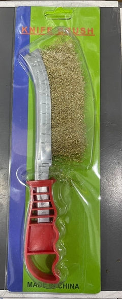 Cepillo acero curvo mango plástico en internet