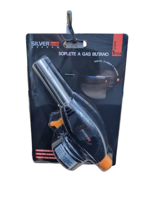Soplete Para Gas Butano Con Chispero Silver