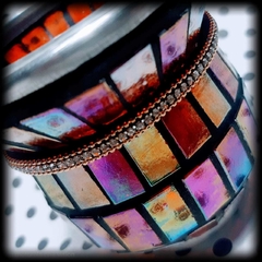 Shimmering red and crystals - comprar online