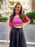 Cropped Tec Detalhes Manga Ampla CaCay