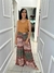Calça pantalona com fenda em viscose Cacay - comprar online