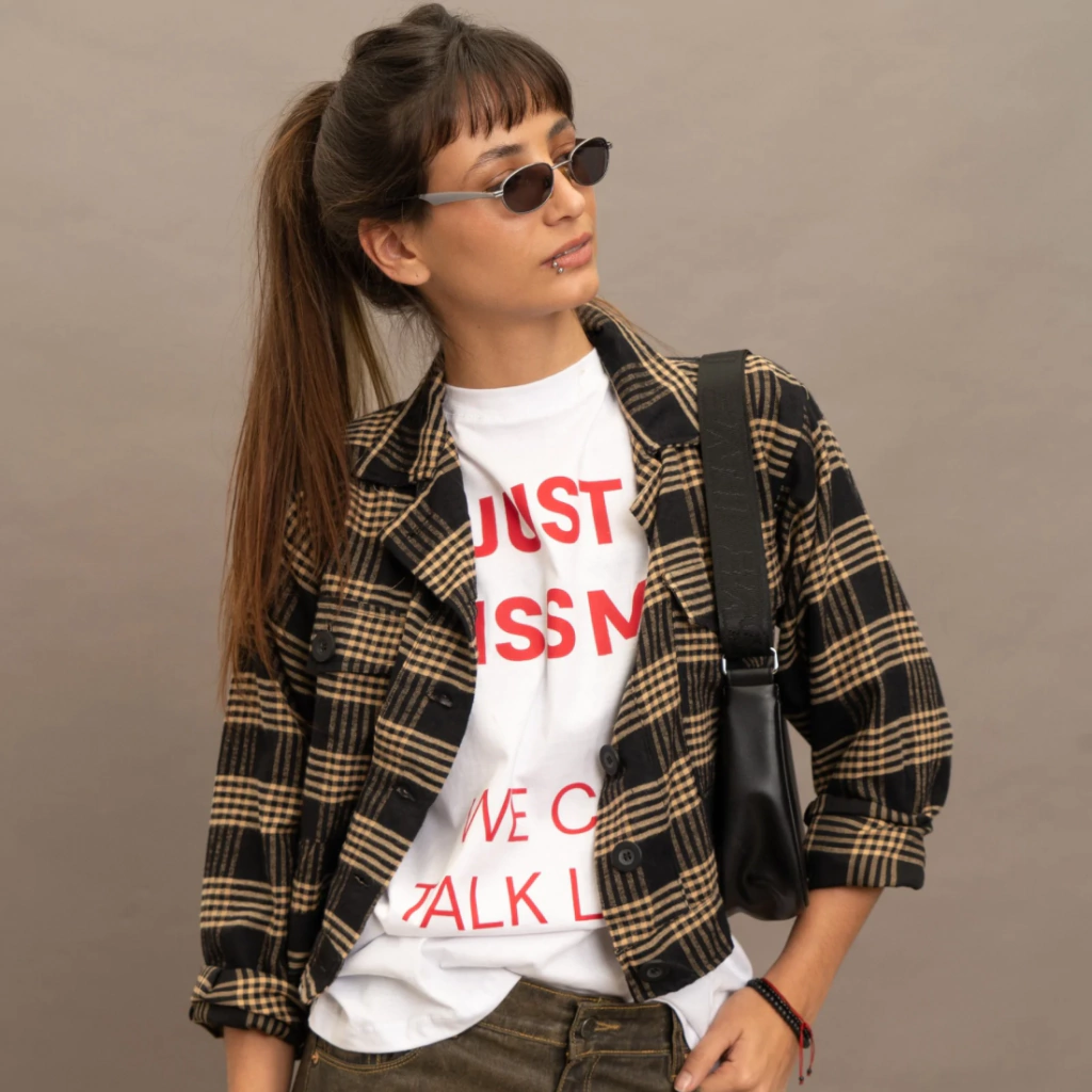 REMERA JUST KISS ME