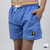 Short de baño liso azul cintura salmon 701n