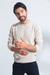 Sweater hilo c/ redondo natural 1059