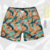 774n short de baño full print (naranja/verde agua)