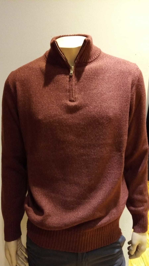 1030 Sweater de lana 1/2 cierre
