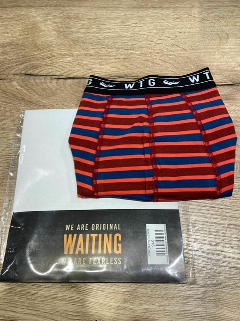 313 Boxer | rojo con rayas