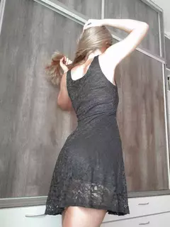 Vestido De Encaje Todo Forrado Divino en internet