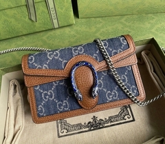Bolsa Gucci Dionysus Super Mini Jeans Italiana