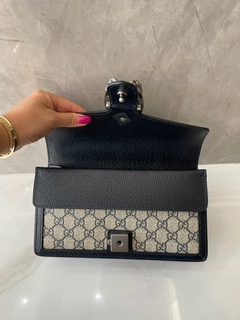 Bolsa Dionysus Preta E Bege Italiana - comprar online