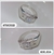 Anel masculino com pedra de zircônia branca em prata 925.Sob encomenda.