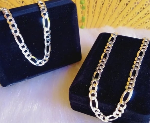 Kit masculino 3x1 em prata 925.