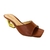 Tamanco salto dourado - comprar online