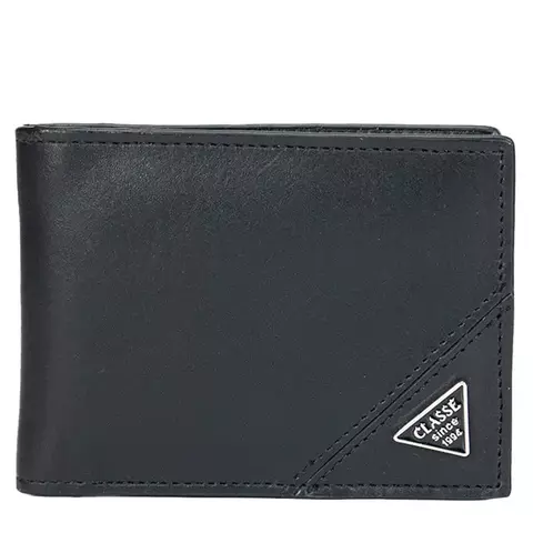 Carteira de Couro Masculina com Metal Exclusivo - Prisma