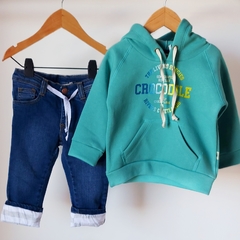 BUZO BEBÉ CANGURO CROCODILE | CASTORO BAMBINI - tienda online