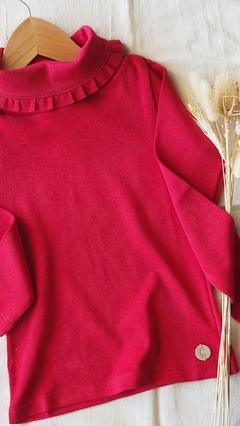 POLERA NENA INTERLOCK CON VOLADOS | CASTORO BAMBINI
