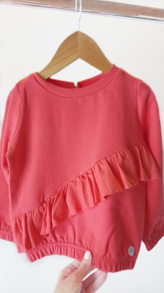 BUZO RÚSTICO CON VOLADO | CASTORO BAMBINI - comprar online