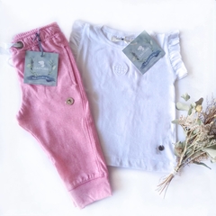 REMERA BEBA CORAZÓN BORDADO | CASTORO BAMBINI - comprar online