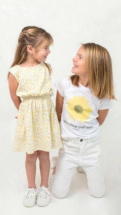 VESTIDO JERSEY LIMONES | CASTORO BAMBINI