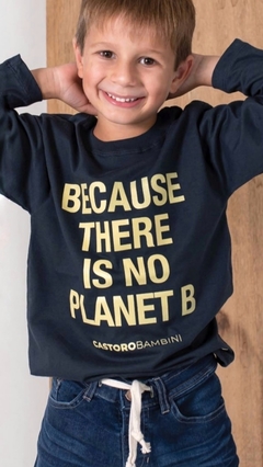 REMERA ESTAMPA PLANET B | CASTORO BAMBINI