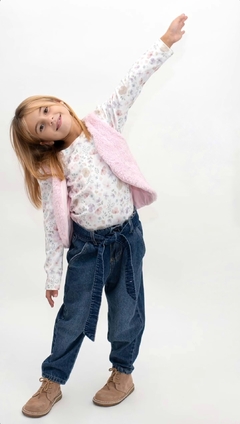 PANTALÓN BAGGY CON LAZO | CASTORO BAMBINI en internet