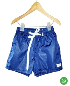 TRAJE DE BAÑO LISO AZUL | CASTORO BAMBINI