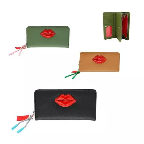 Billetera Las Oreiro Love Lip