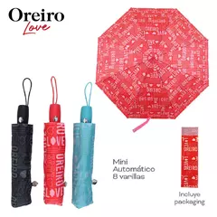 Paragua Las Oreiro Love Estampado