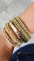 Pulsera Ancha Dorada