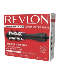 Escova Eletrica Revlon Titanium Max Edition One Step Volumin Alisa e Seca